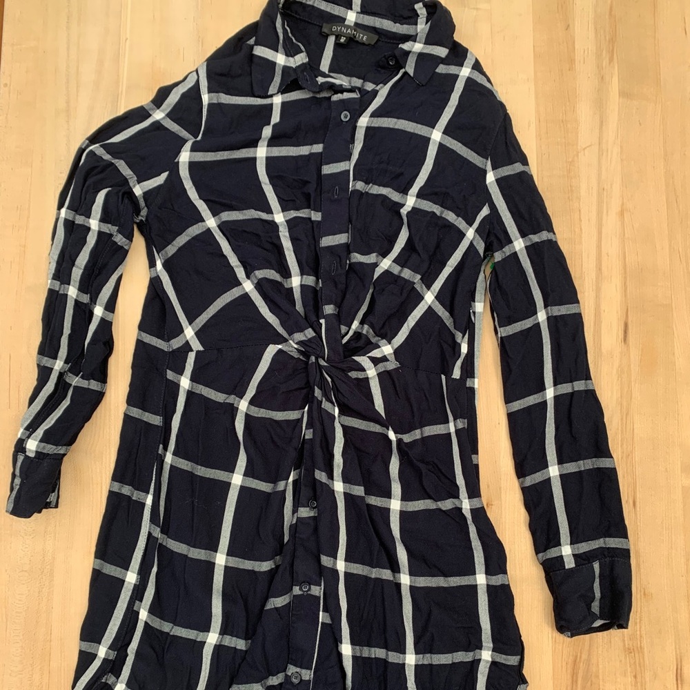 Dynamite pleated dress